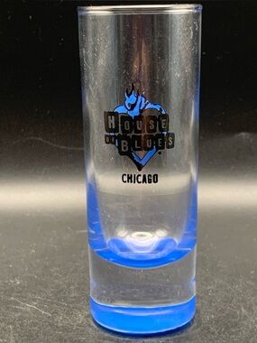 Vintage House of Blues Chicago Shot Glass Shotglass